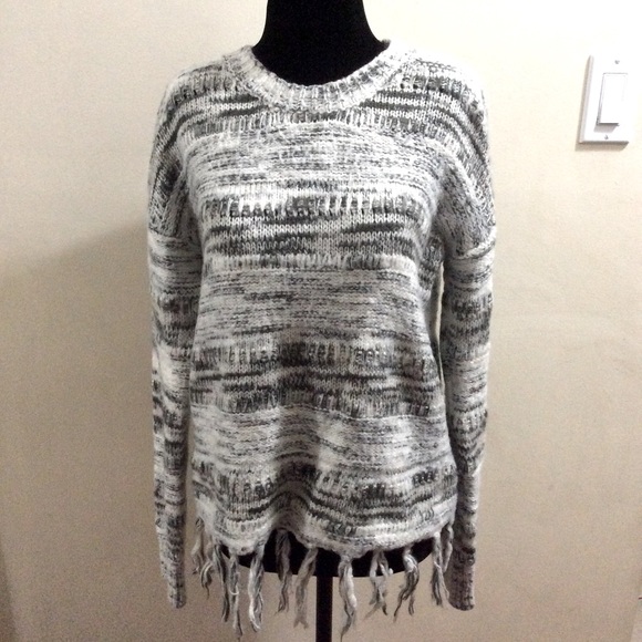 EN/KAY by Navleen Mohair blend variegated sweater - Picture 1 of 9